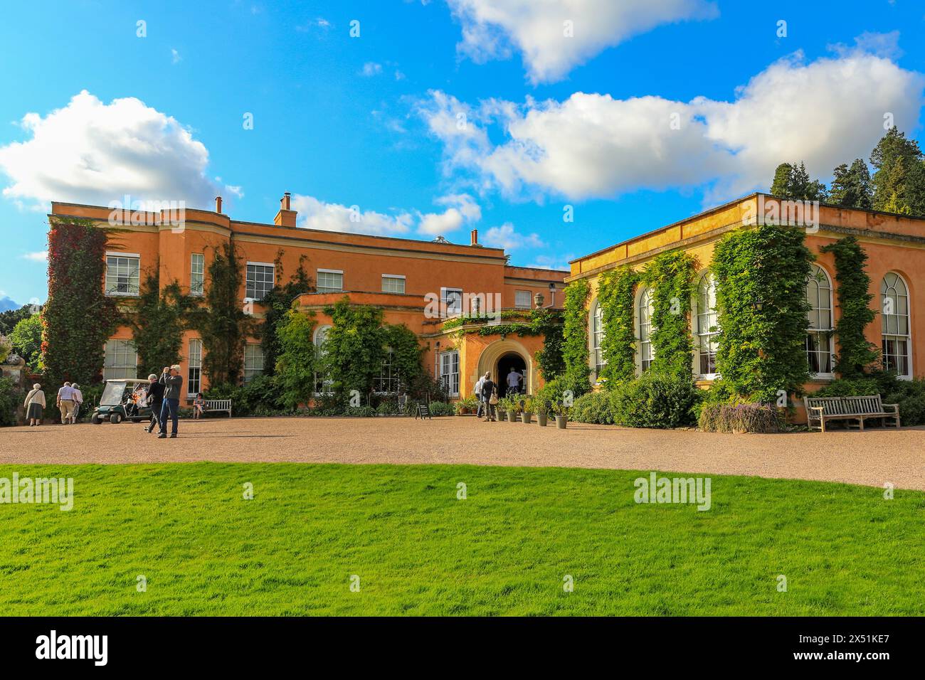 Killerton House, an 18th-century house in Broadclyst, Exeter, Devon, England, UK Stock Photo