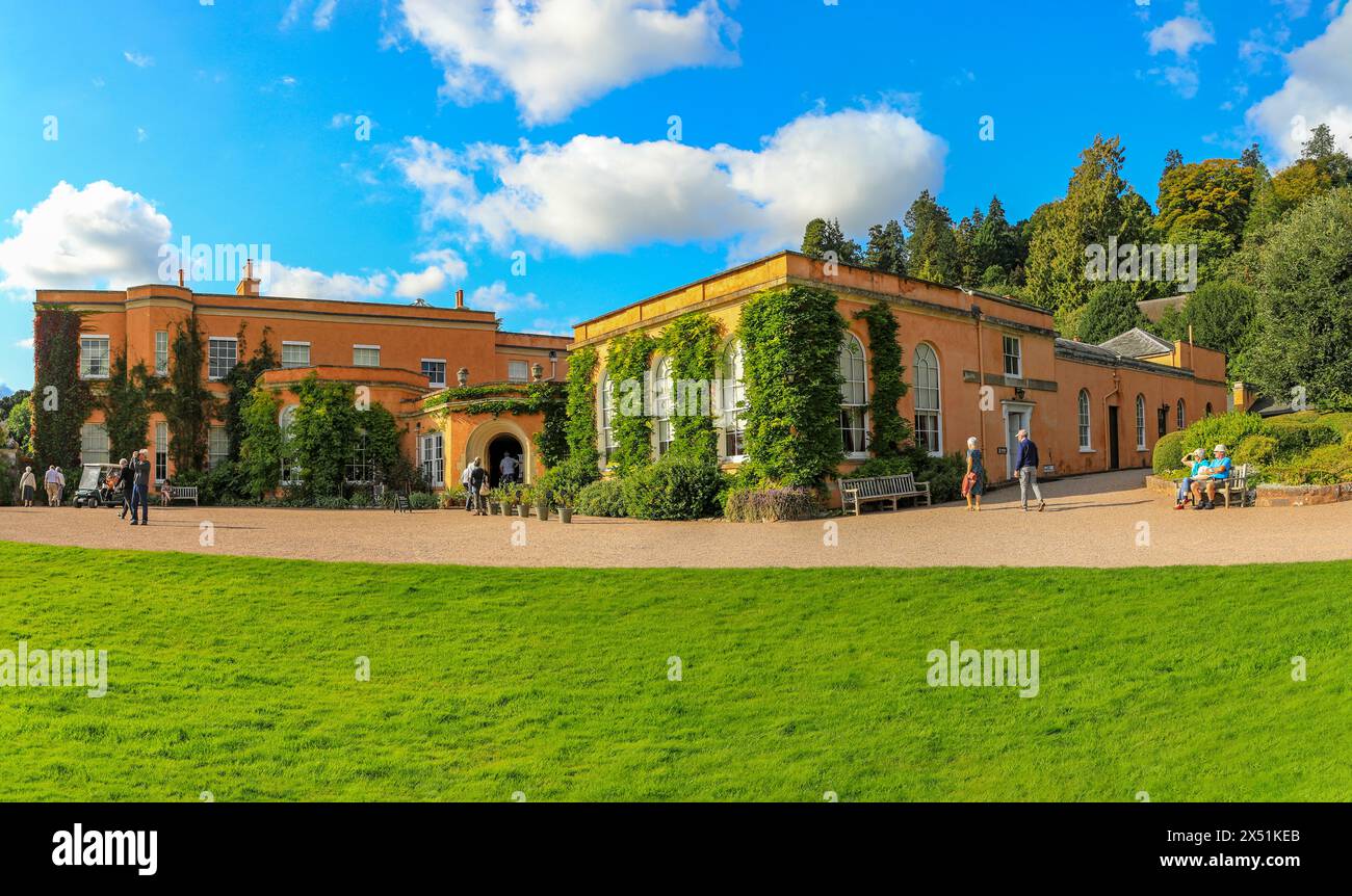 Killerton House, an 18th-century house in Broadclyst, Exeter, Devon, England, UK Stock Photo