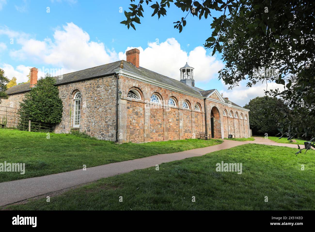 Killerton House, an 18th-century house in Broadclyst, Exeter, Devon, England, UK Stock Photo