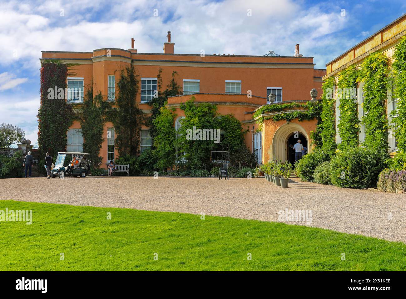 Killerton House, an 18th-century house in Broadclyst, Exeter, Devon, England, UK Stock Photo