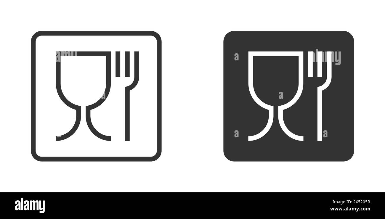 Food safe mark icon. Vector illustration Stock Vector Image & Art Alamy