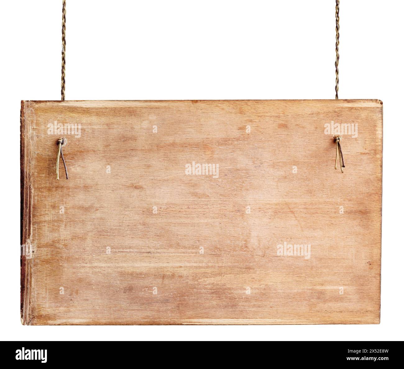 Old wooden board isolated on white background Stock Photo - Alamy