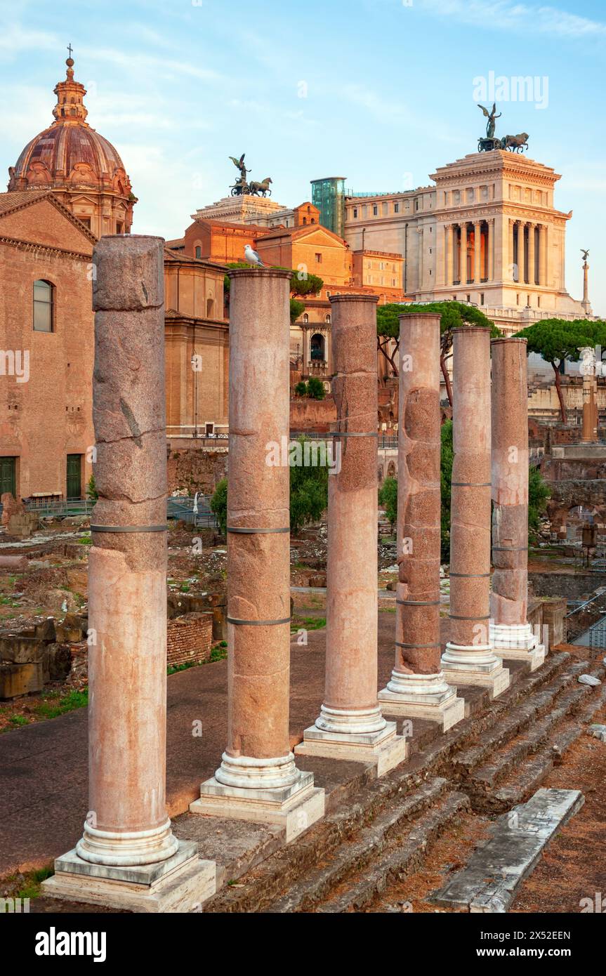 Romanum Roman Ritual The Roman Forum (Forum Romanum) in Rome Italy Stock Photo - Alamy