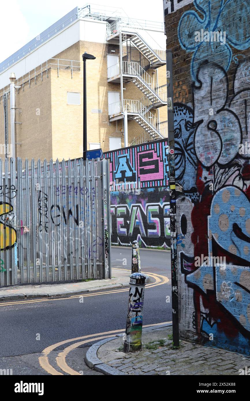 Street art, East London Stock Photo Alamy