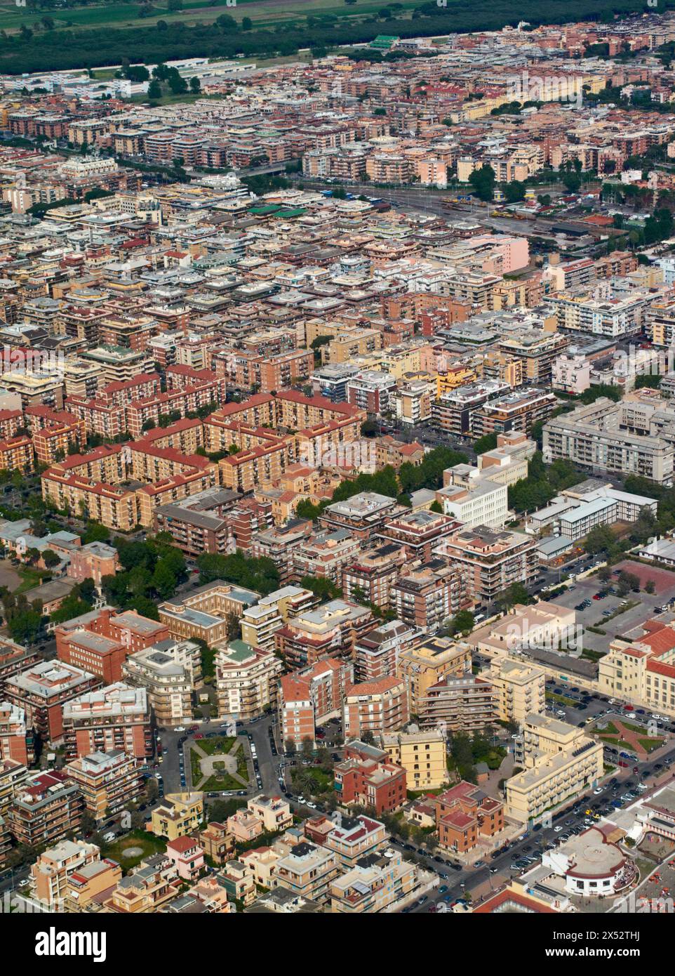 Aerial view of ostia town rome hi-res stock photography and images - Alamy