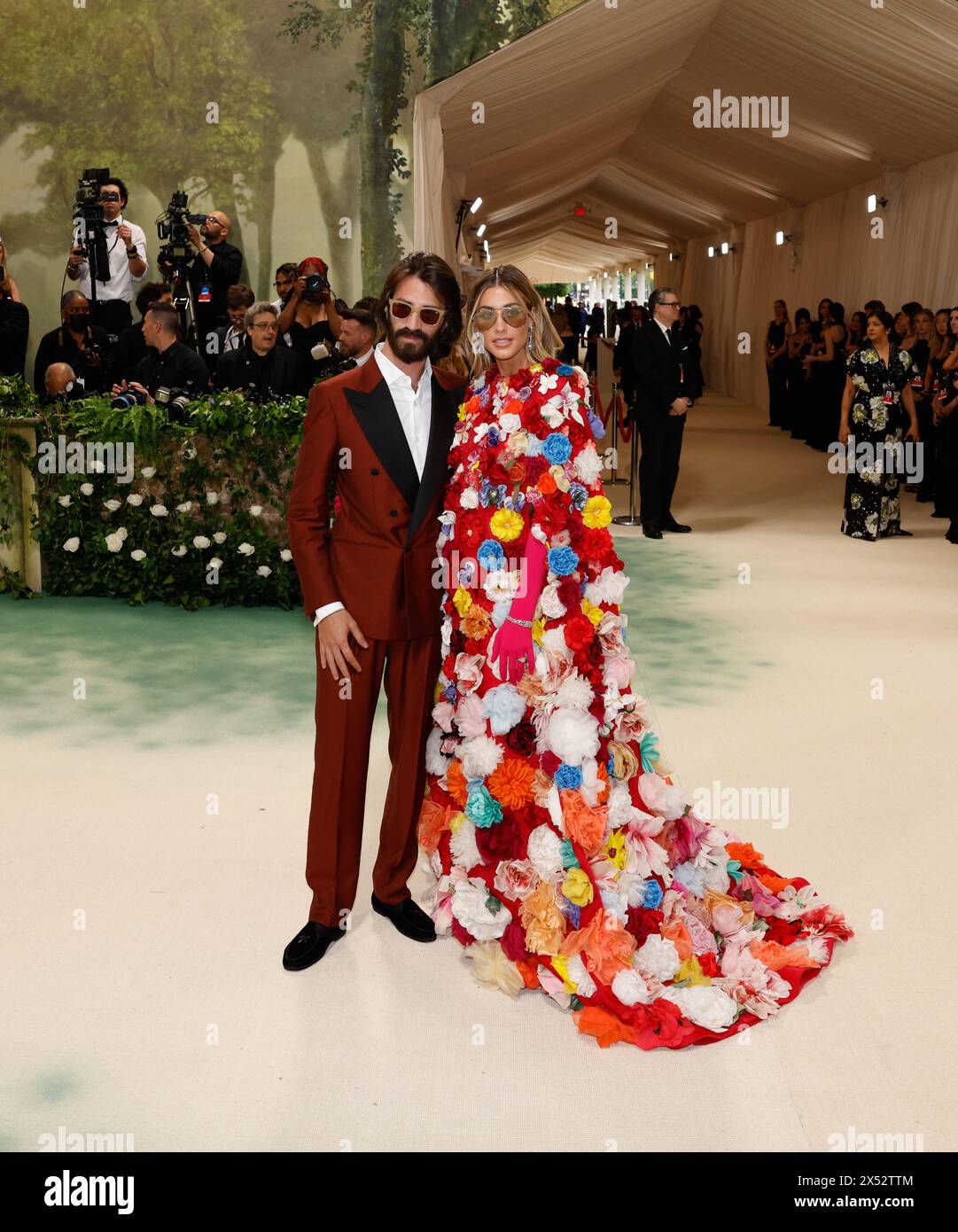 New York, United States. 06th May, 2024. Leonardo Del Vecchio and