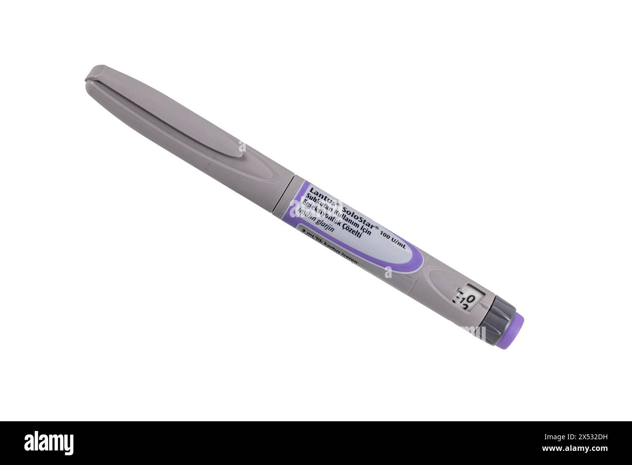 Istanbul Turkey 27 April 2024; LANTUS SOLOSTAR 100 U ml injector pen