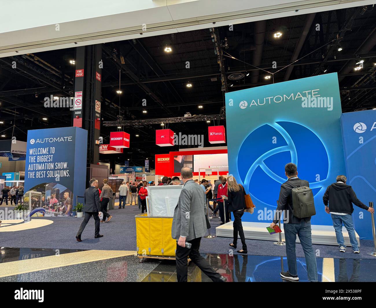 Chicago, USA 06 May, 2024 AUTOMATE, the largest solutionsbased showcase of automation Stock