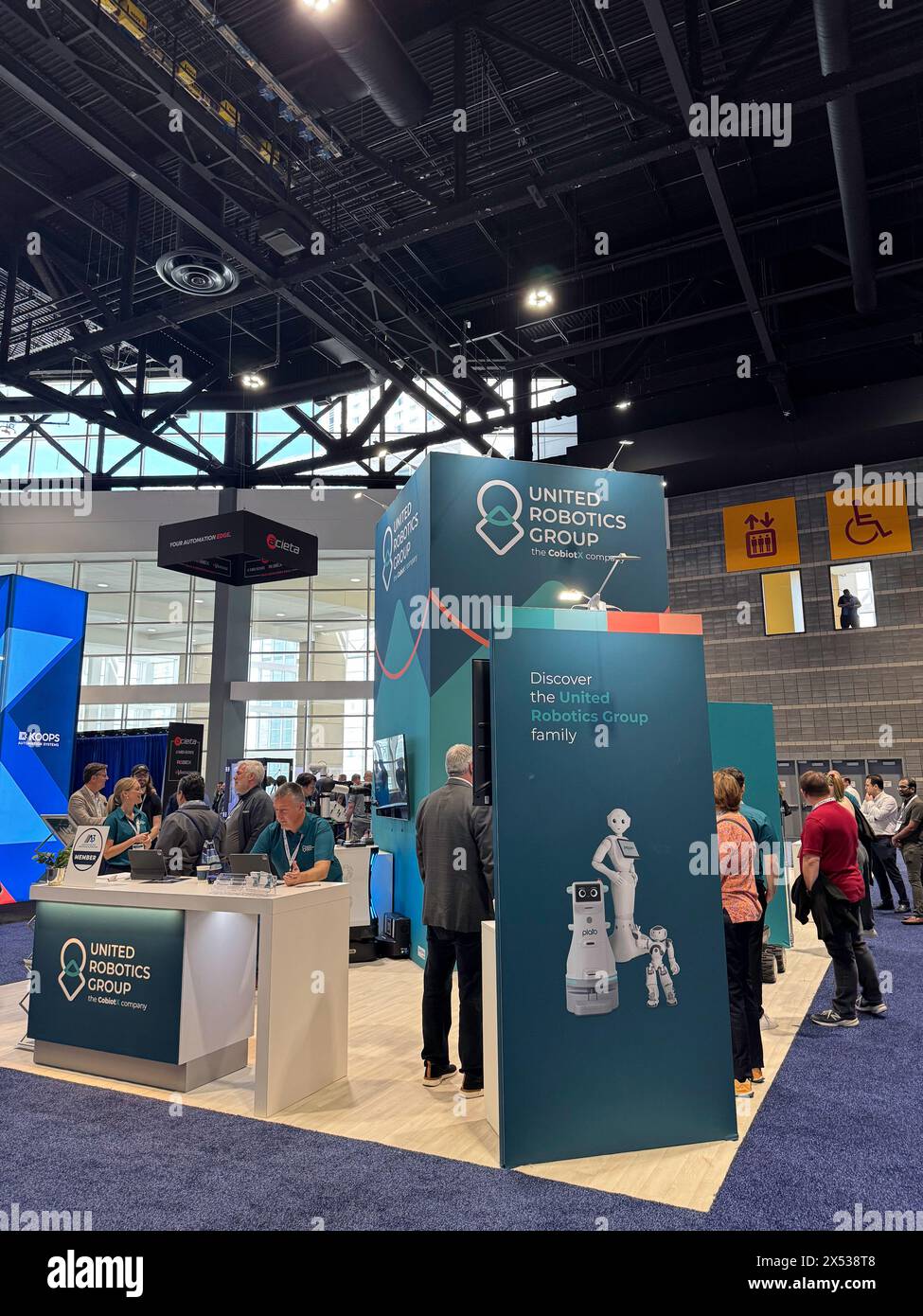 Chicago, USA 06 May, 2024 AUTOMATE, the largest solutionsbased showcase of automation Stock