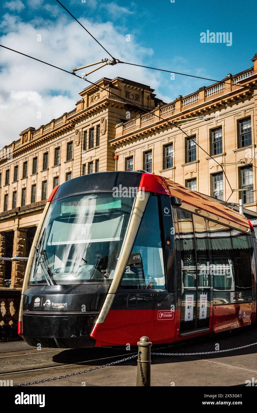 Sydney Light Rail Network Stock Photo Alamy