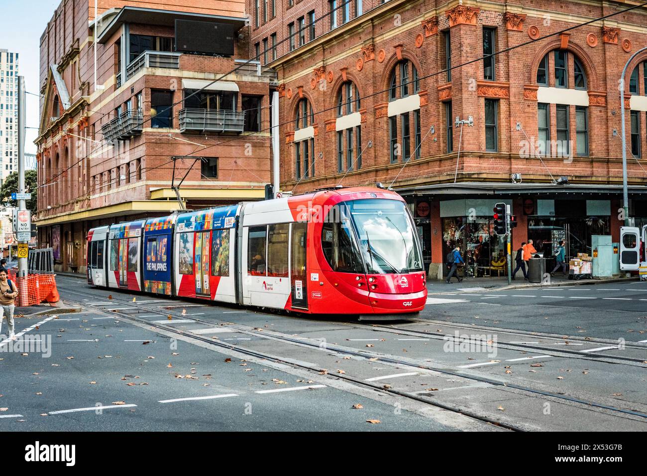 Sydney Light Rail Network Stock Photo Alamy
