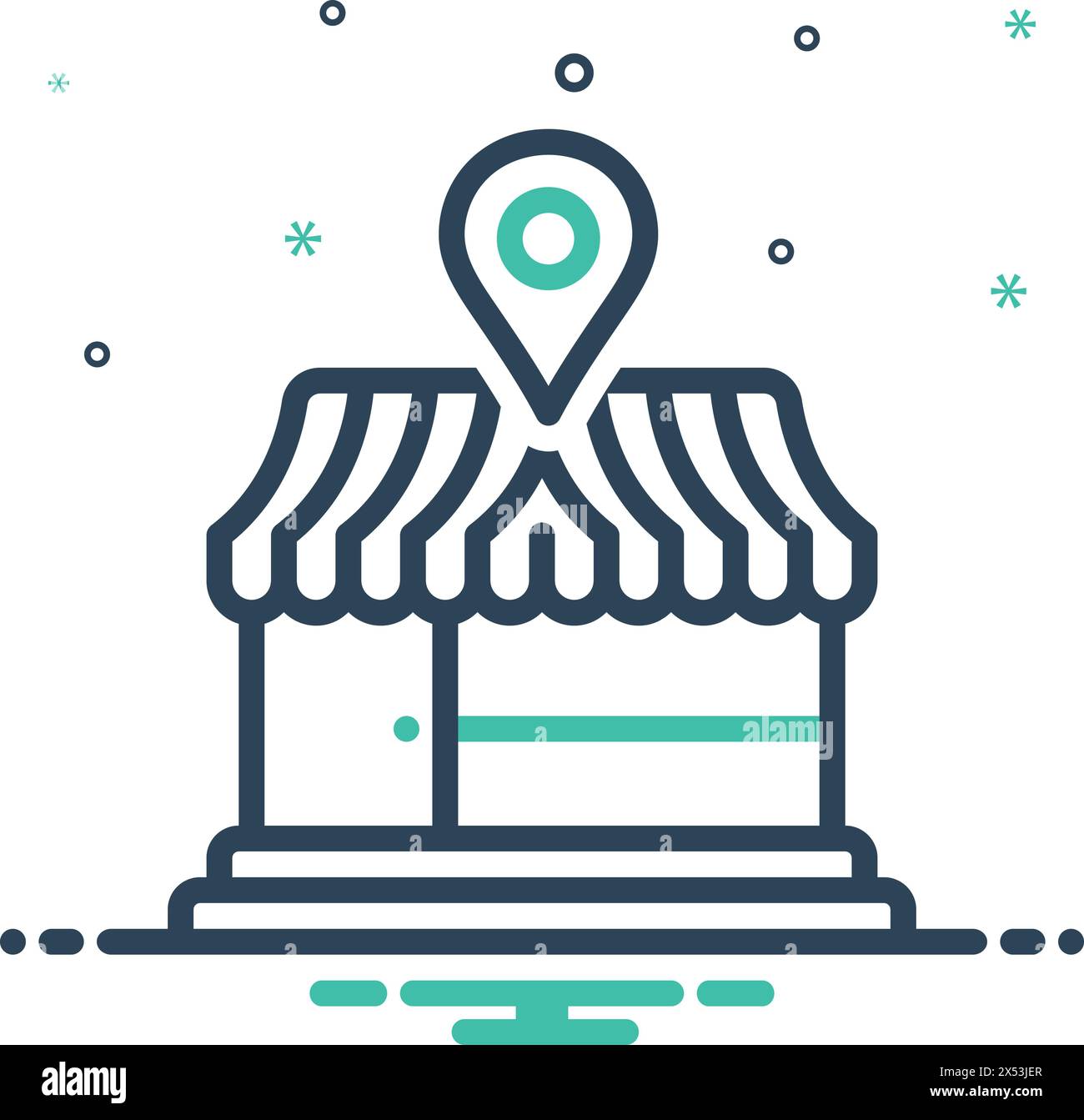 Icon for location, restaurant Stock Vector Image & Art - Alamy
