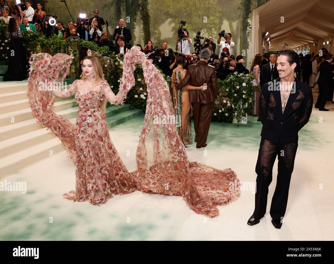 New York, United States. 06th May, 2024. Dove Cameron and Damiano 