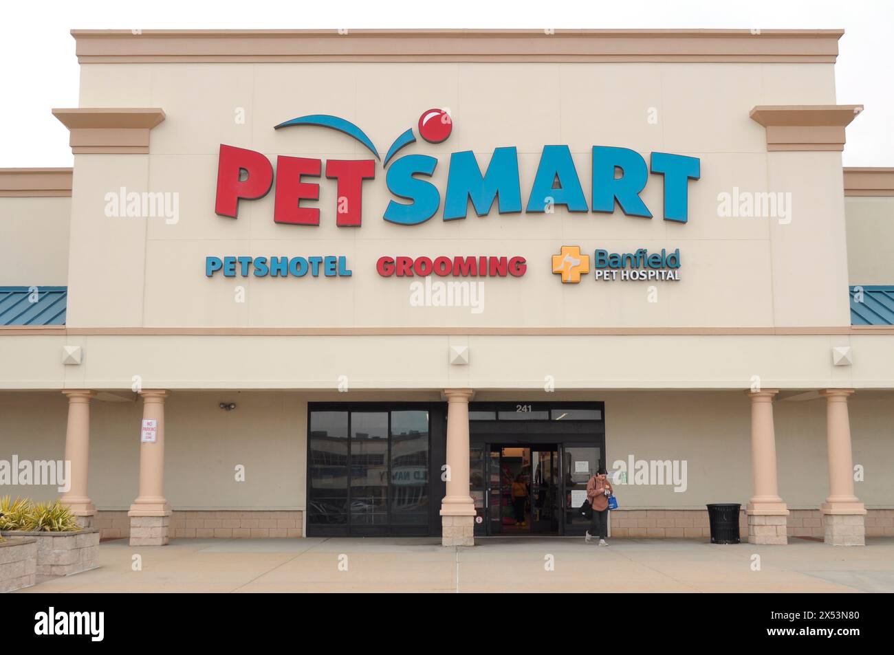 A PetSmart store is seen in the Farmingdale neighborhood in Long Island