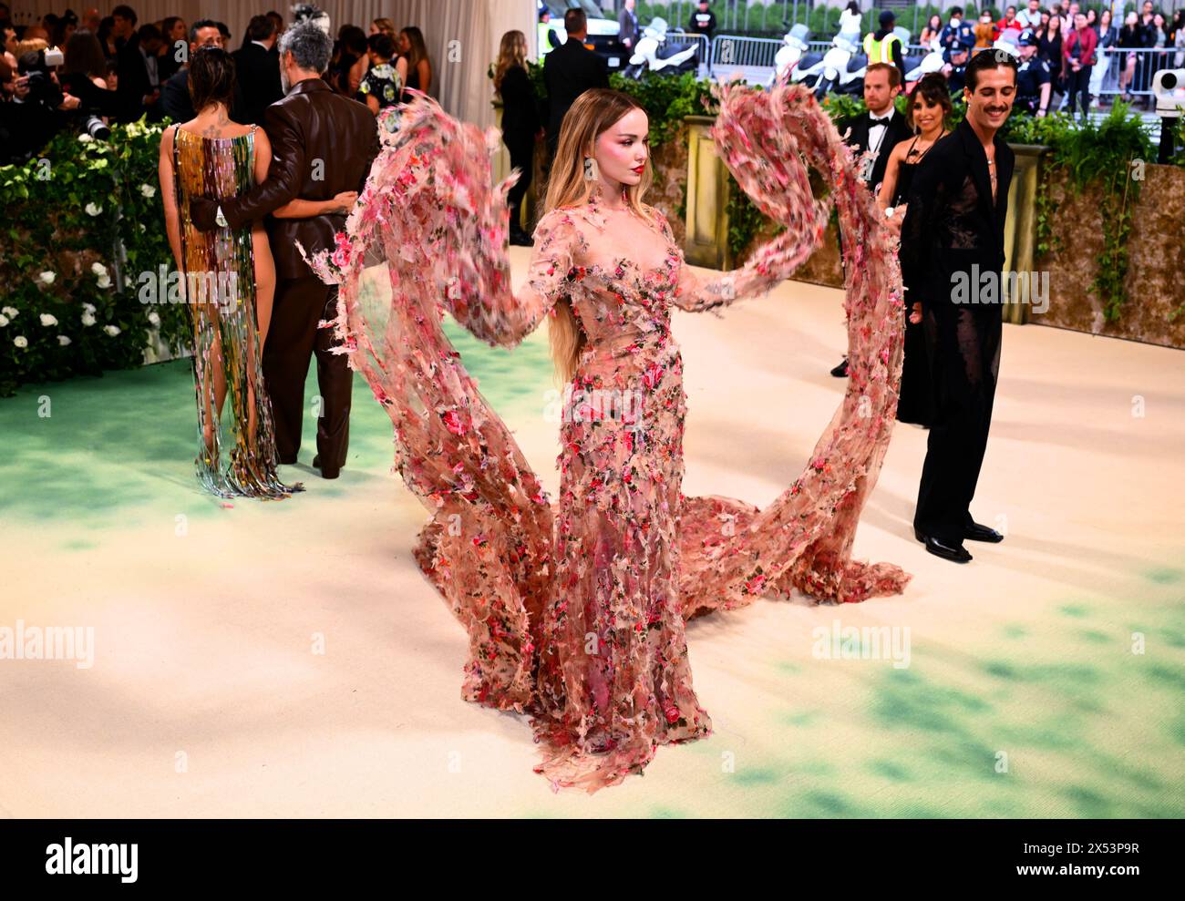 Dove Cameron attending the Metropolitan Museum of Art Costume Institute