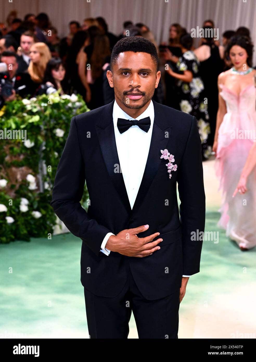 Nnamdi Asomugha attending the Metropolitan Museum of Art Costume Institute Benefit Gala 2024 in