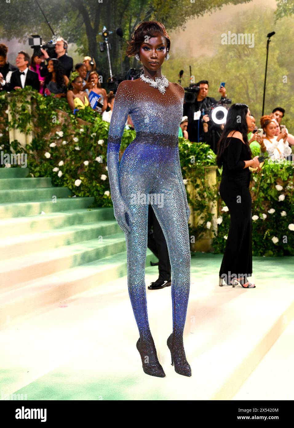 Anok yai attending the metropolitan museum of art costume 