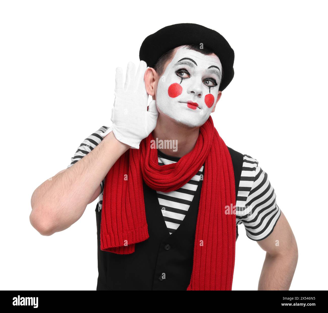 Hand stage makeup artist hi-res stock photography and images - Alamy