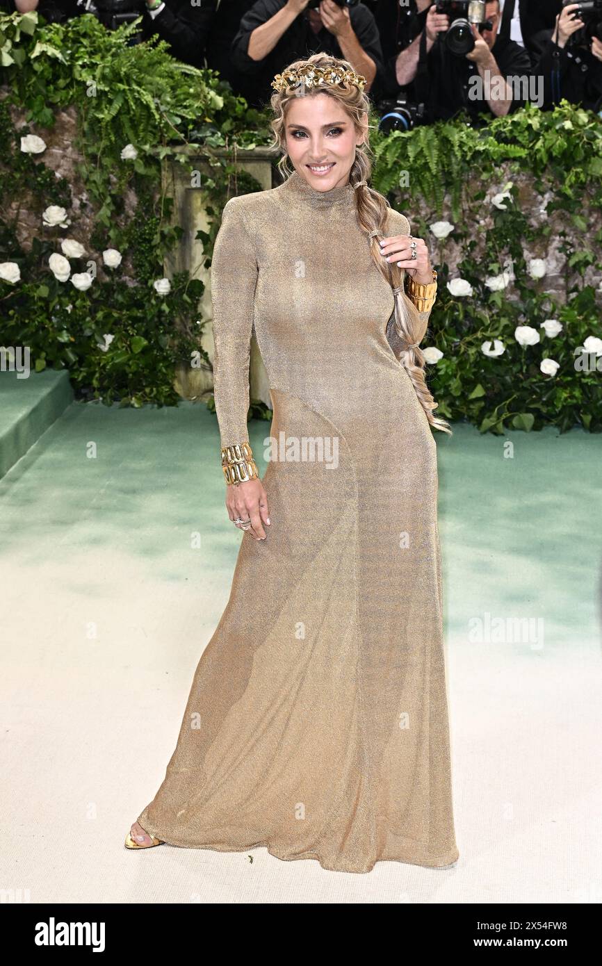 Elsa Pataky attends the 2024 Costume Institute Benefit for "Sleeping