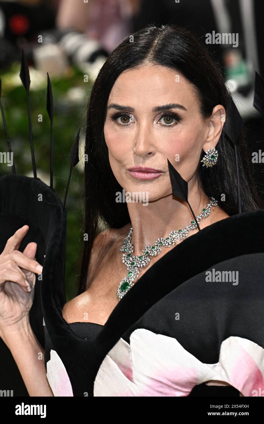 Demi Moore attends the 2024 Costume Institute Benefit for "Sleeping