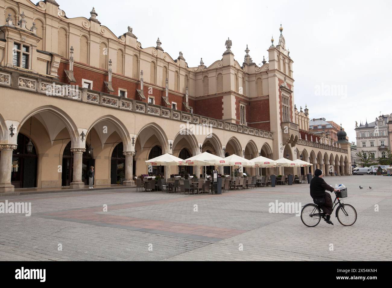 Kraków Cloth Hall - Sukiennice w Krakowie Stock Photo