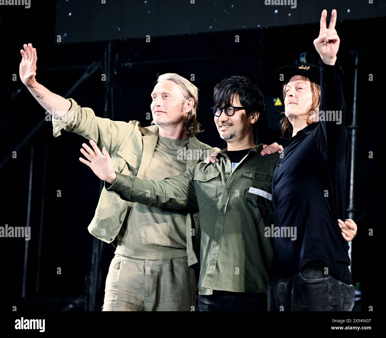 Hideo kojima norman reedus hires stock photography and images Alamy