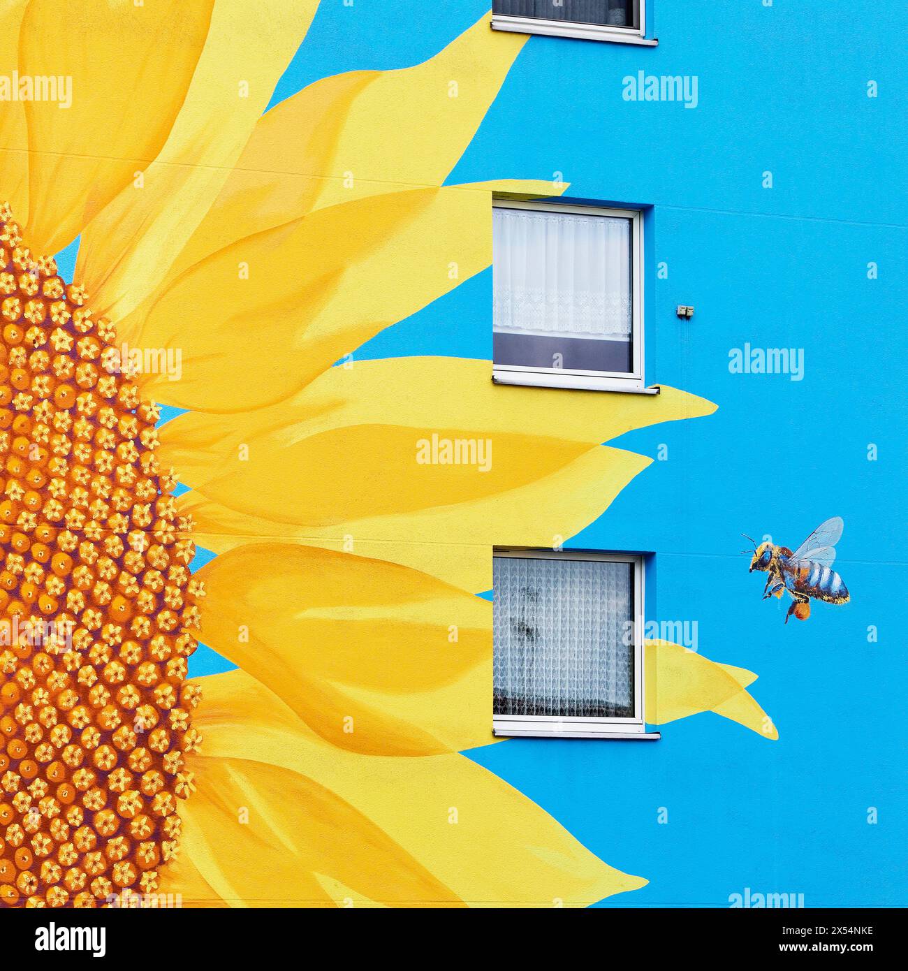 Sonnenblume kunstwerk hi-res stock photography and images - Alamy