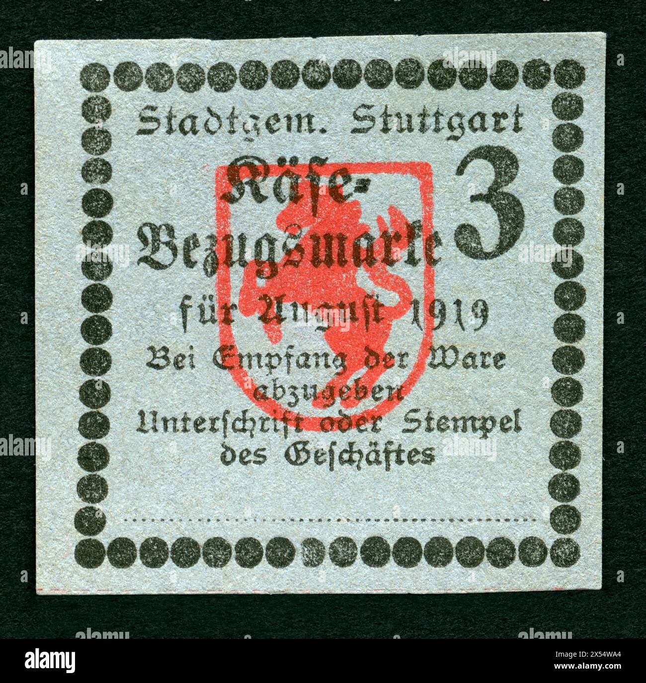 First World War / WWI, Germany, German Reich, Baden-Württemberg, Stuttgart, time after WW I, ARTIST'S COPYRIGHT HAS NOT TO BE CLEARED Stock Photo