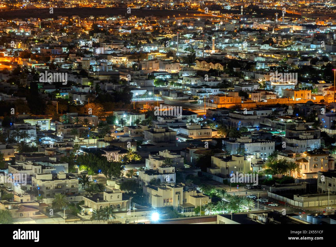 Aerial view of Gulshan e Iqbal Karachi north Karachi Stock Photo