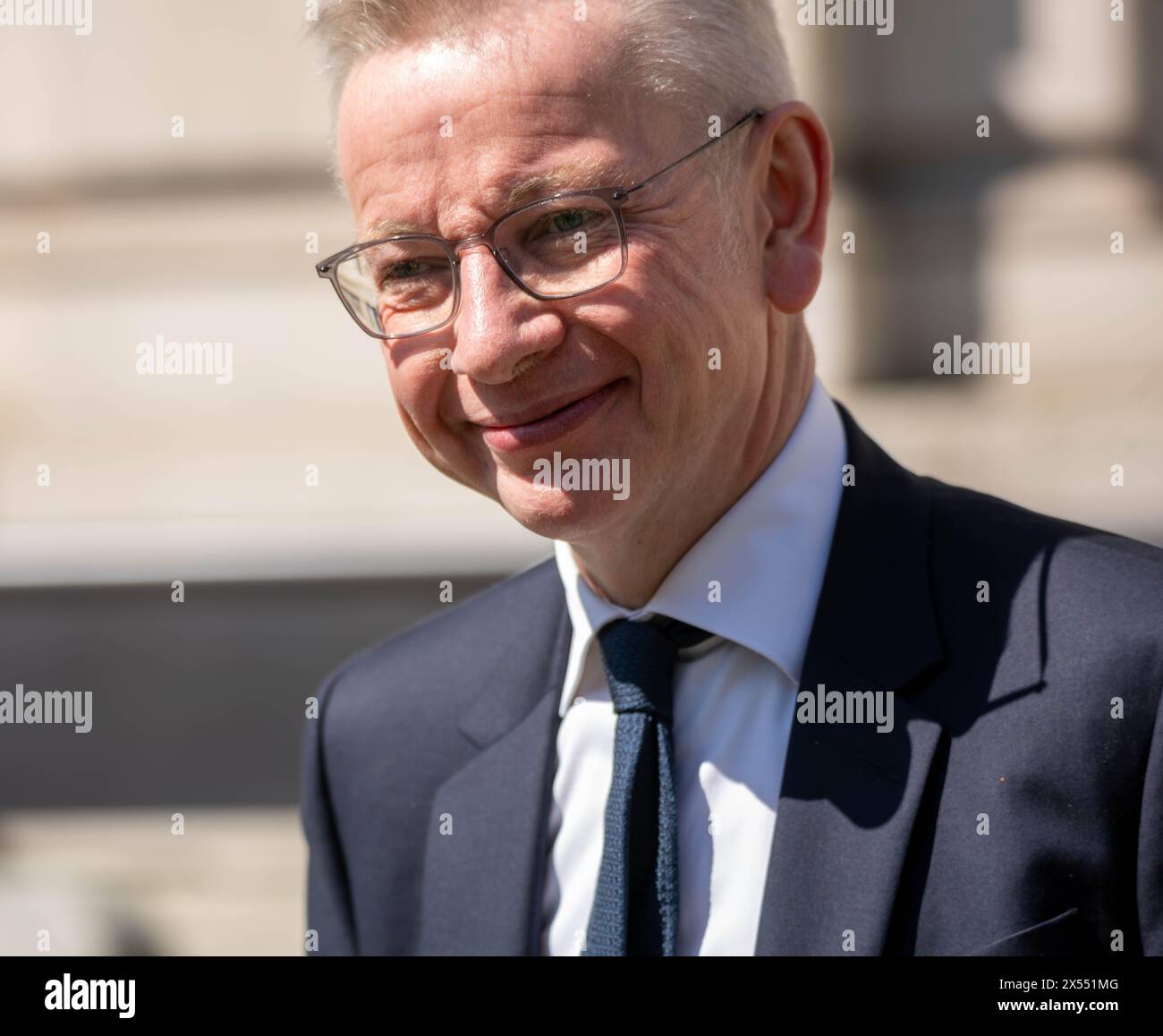 London, UK. 07th May, 2024. Michael Gove, Leveling Up Secretary, a cabinet meeting at 10 Downing Street London. Credit: Ian Davidson/Alamy Live News Stock Photo