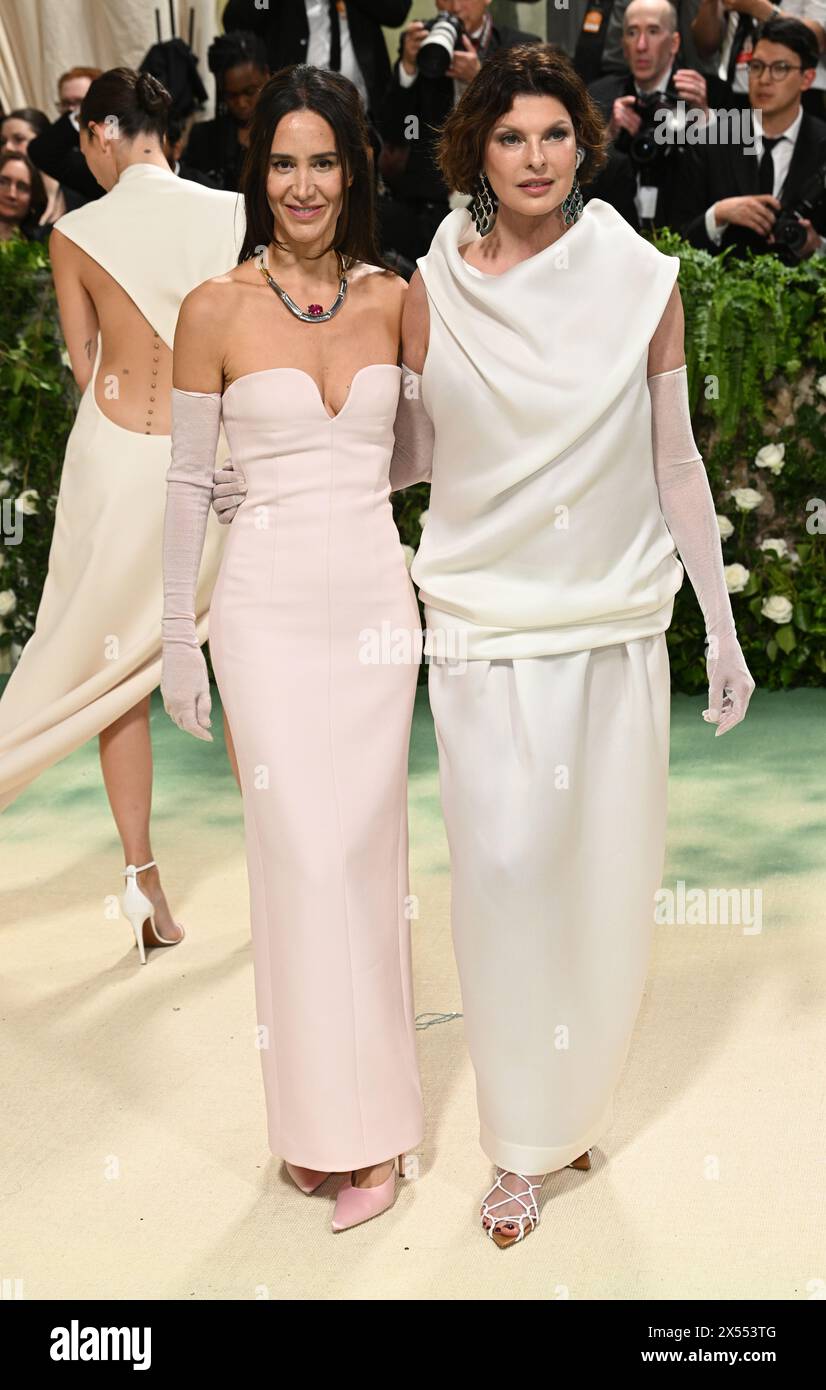 New York, USA. May 6th, 2024. Linda Evangelista arriving at The Met