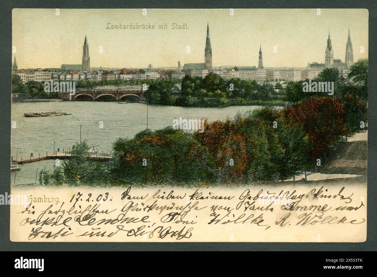 geography / travel, Germany, Hamburg, ARTIST'S COPYRIGHT HAS NOT TO BE CLEARED Stock Photo