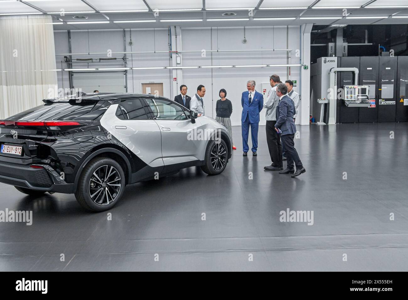 Belgium, Zaventem, 07 May 2024 His Majesty King Philippe visits the ...