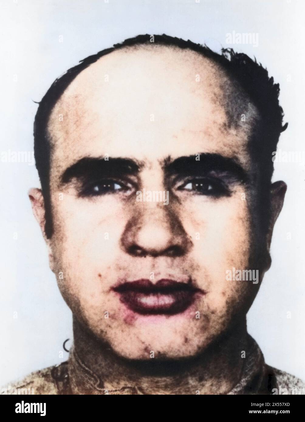 Capone, Alphonse 'Al', 17.1.1899 - 25.1.1947, American criminal (Chicago Outfit), portrait, ADDITIONAL-RIGHTS-CLEARANCE-INFO-NOT-AVAILABLE Stock Photo