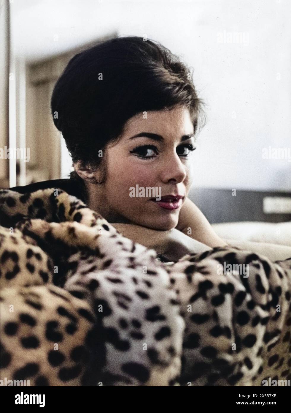 Koch, Marianne, * 19.8.1931, German actress, portrait, mid 1960s, ADDITIONAL-RIGHTS-CLEARANCE-INFO-NOT-AVAILABLE Stock Photo