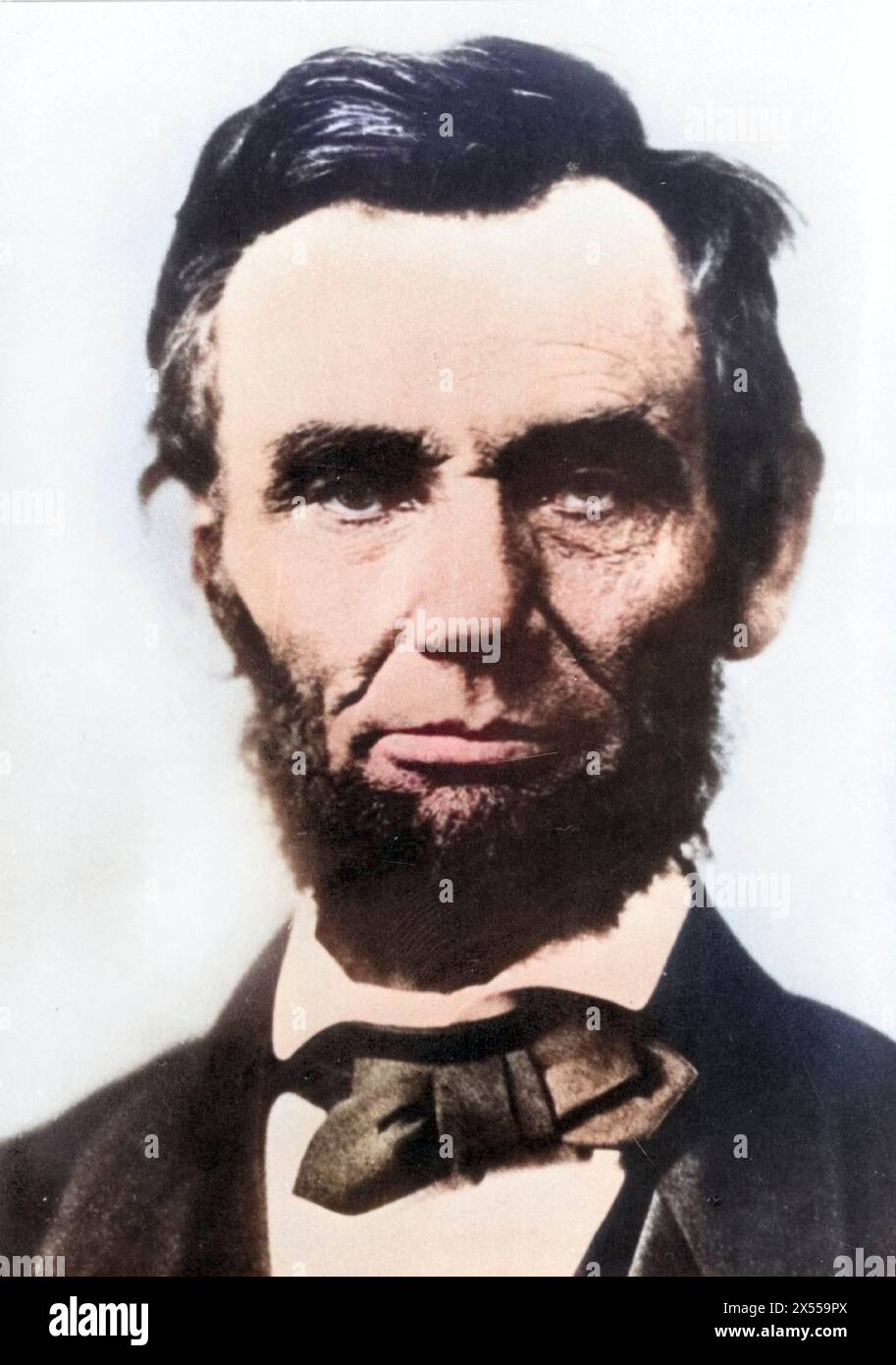 Lincoln, Abraham, 12.2.1809 - 15.4.1865, American politician, 16th President of the USA 1861 - 1865, ADDITIONAL-RIGHTS-CLEARANCE-INFO-NOT-AVAILABLE Stock Photo