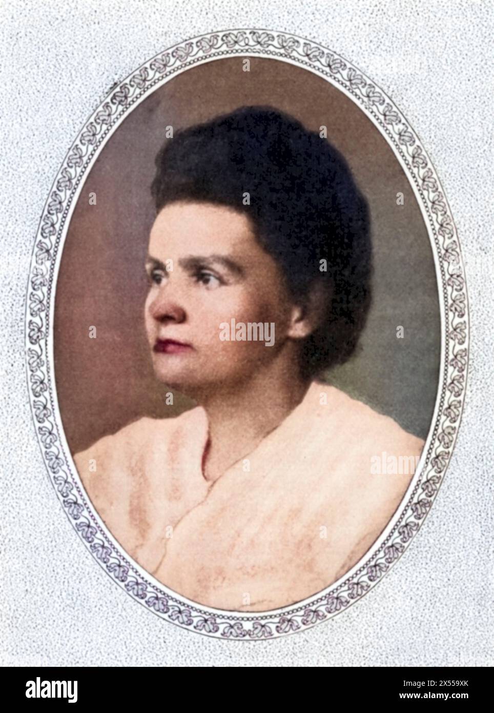 Curie, Marie, 7.11.1867 - 4.7.1934, French chemist and physicist, Polish origin, portrait, circa 1910, ADDITIONAL-RIGHTS-CLEARANCE-INFO-NOT-AVAILABLE Stock Photo