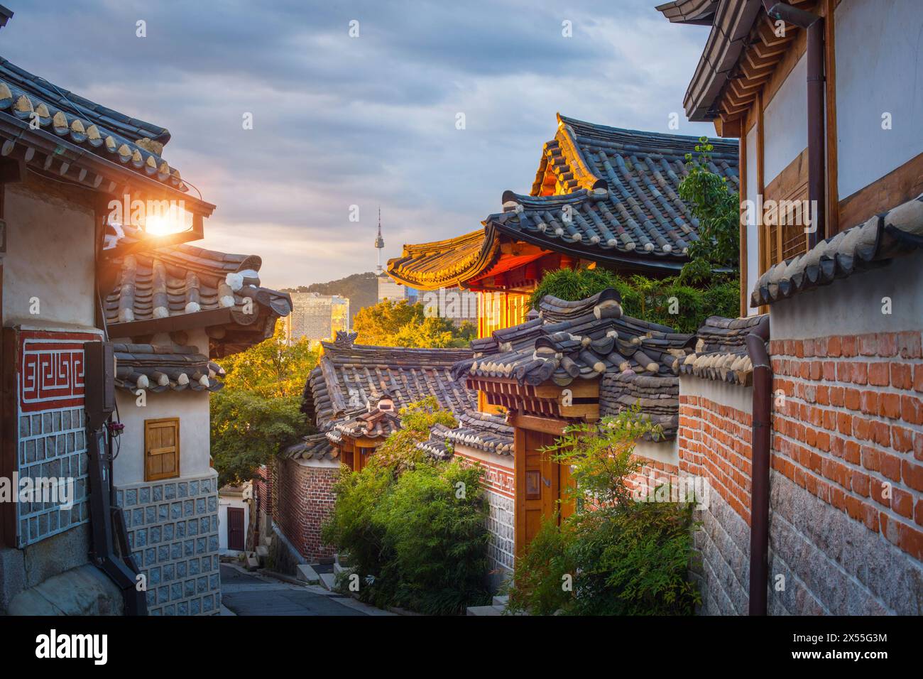 Bukchon Hanok Village Is the name traditional cultural village in ...