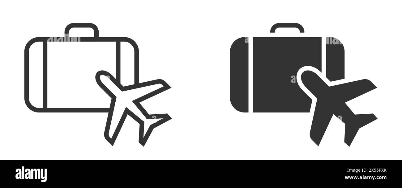 Air travel icon. Vector Illustration Stock Vector Image & Art - Alamy