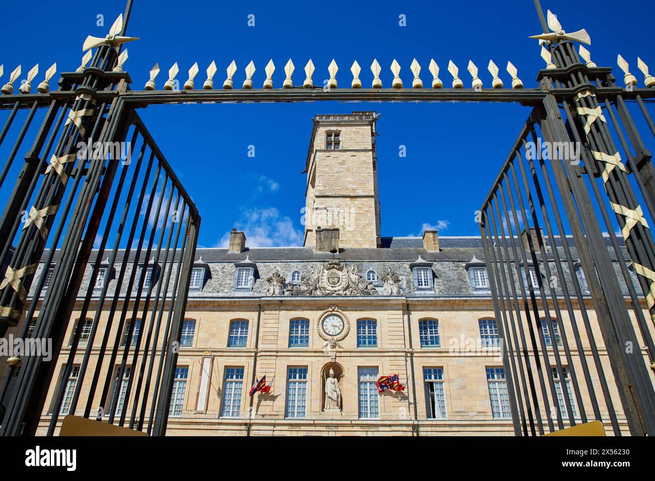 Tour Phillippe Le Bon, Palais des Ducs et des Etats de Bourgogne, Dijon, Côte d´Or, Burgundy Region, Bourgogne, France, Europe Stock Photo