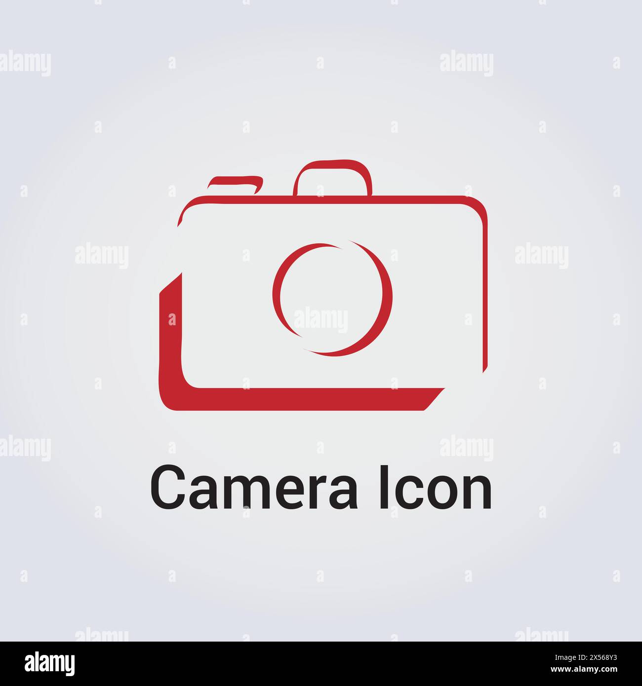 Camera Photography Icon Logo Illustration for Business Vector Stock Vector