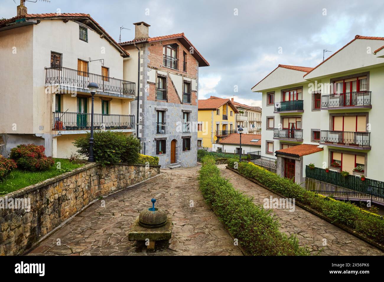 Aya, Gipuzkoa province, Basque Country, Spain, Europe. Stock Photo