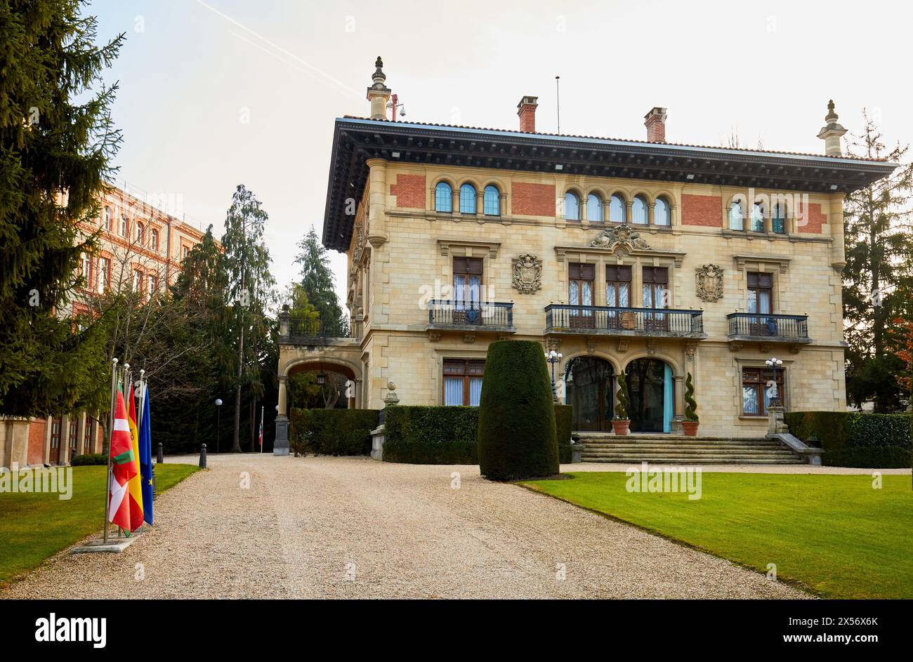 Basque Country Government Ajuria enea palace hi-res stock photography and images - Alamy
