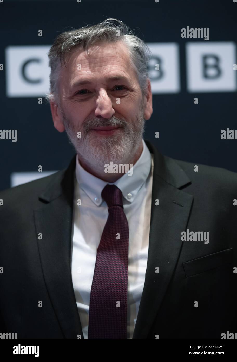 Writer Tony Schumacher on the red carpet at the Press Line event before