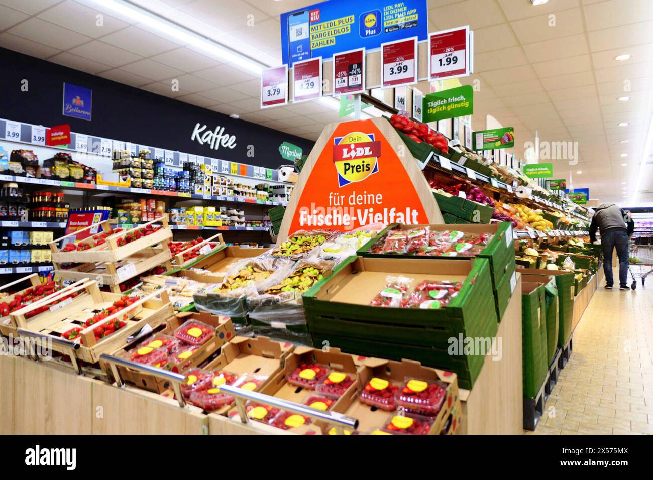 Im Lidl Supermarkt gesehen am 07.05.2024 in Hannover *** Seen in Lidl supermarket on 07 05