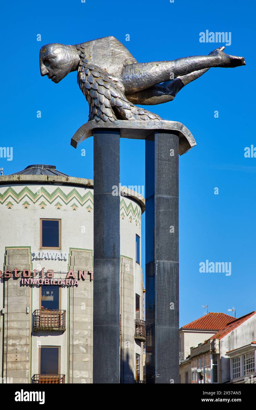  O Sireno The Sireno Leiro Francisco Sculpture Puerta Del 
