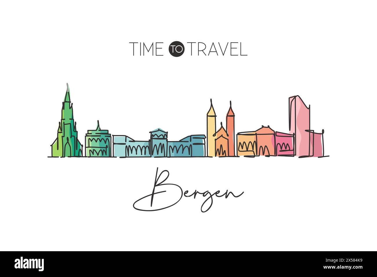 Best of bergen Stock Vector Images - Alamy
