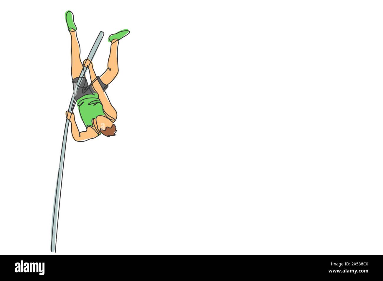 Jump vertically Stock Vector Images - Alamy image.