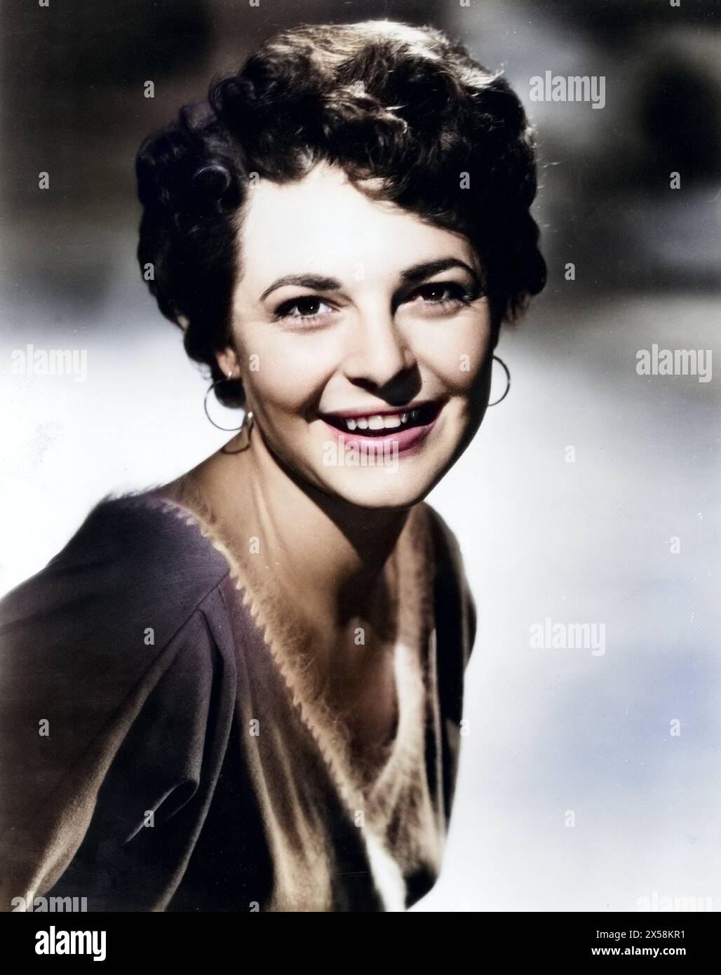 Bancroft, Anne, * 17.9.1931 - 6.6.2005, American actress, portrait, 1950s, ADDITIONAL-RIGHTS-CLEARANCE-INFO-NOT-AVAILABLE Stock Photo