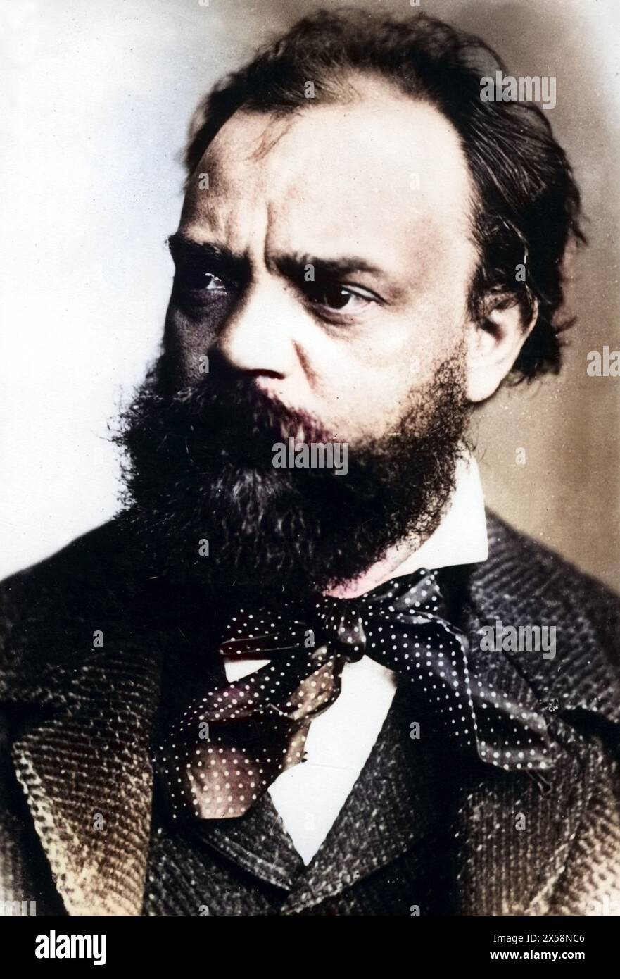 Dvorak, Antonin, 8.9.1841 - 1.5.1904, Czech composer, portrait, ADDITIONAL-RIGHTS-CLEARANCE-INFO-NOT-AVAILABLE Stock Photo